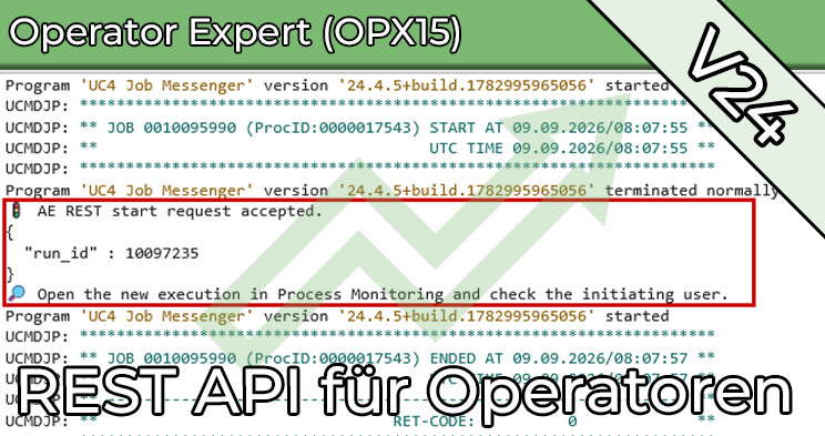 OPX15 - REST API für Operatoren